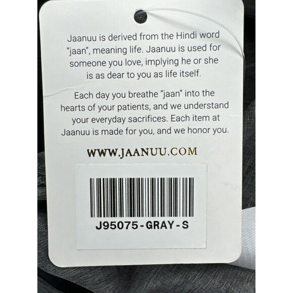 Jaanuu Women’s Sprint Straight Leg Scrub Pants Heathered Gray Sz Small NWT - Picture 7 of 10